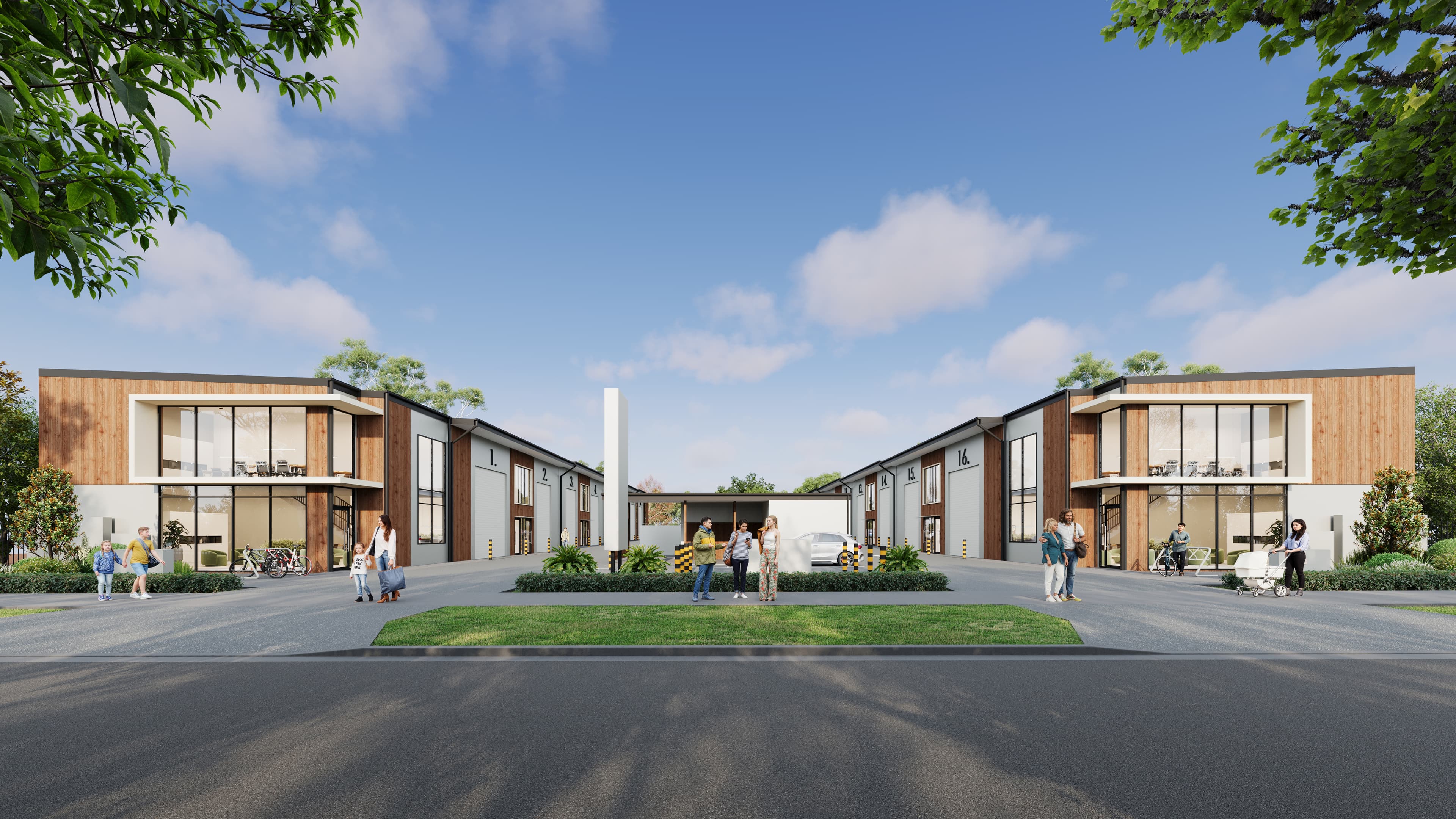 Ellevation at North Harbour exterior render